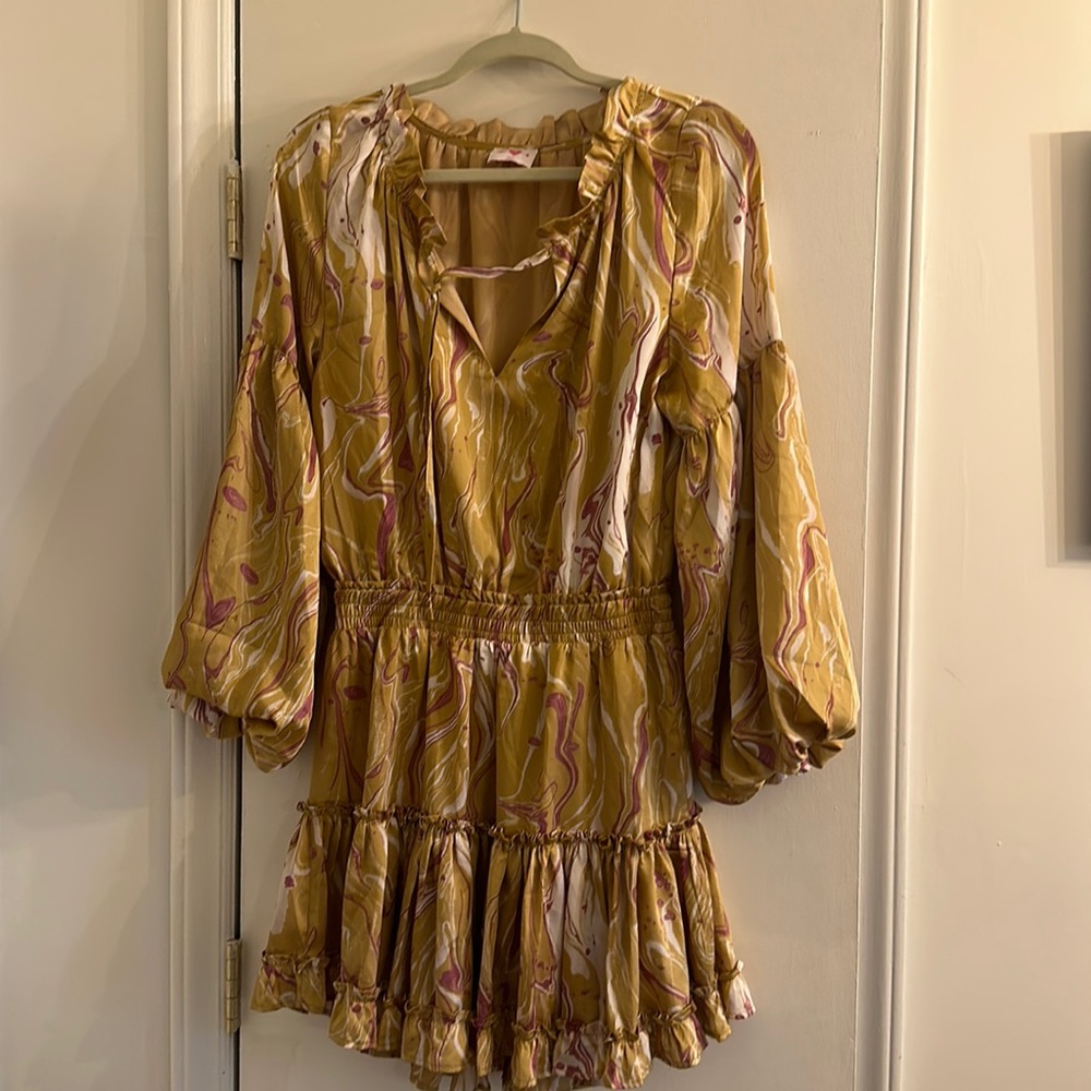 Buddy love size Small silk dress